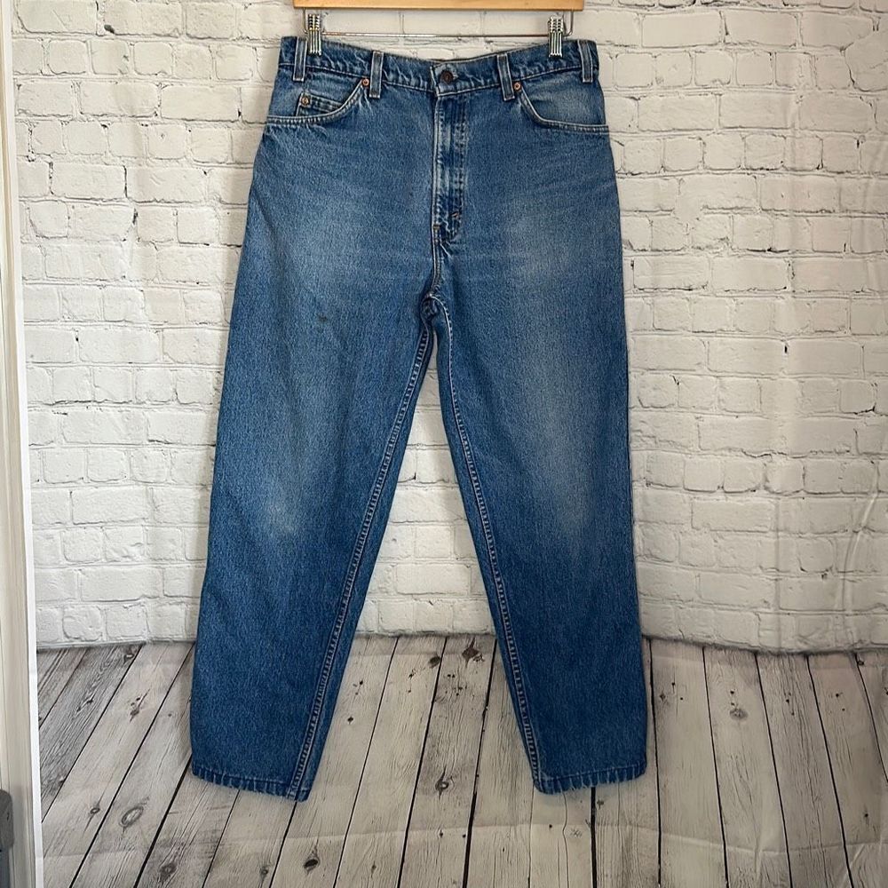 Levi’s Men’s Orange Tab Vintage 90’s Straight Leg Jeans size 34x34